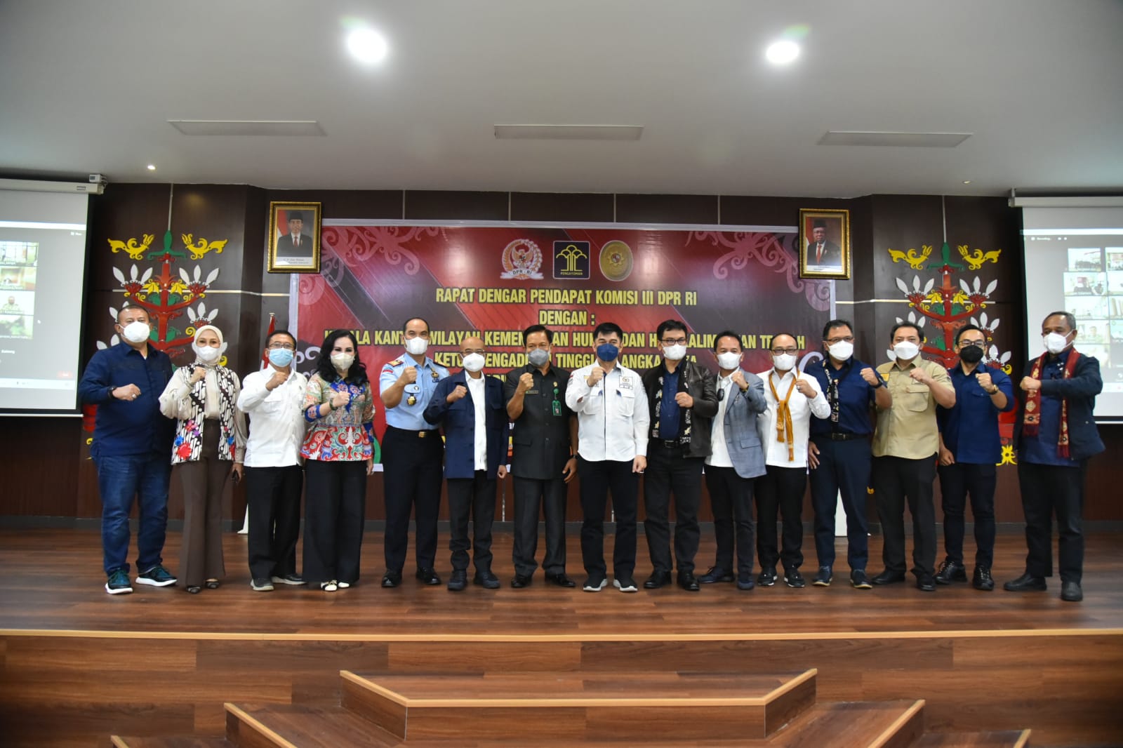 KUNJUNGAN KERJA RESES KOMISI III DPR RI KE WILAYAH HUKUM PROVINSI KALIMANTAN TENGAH