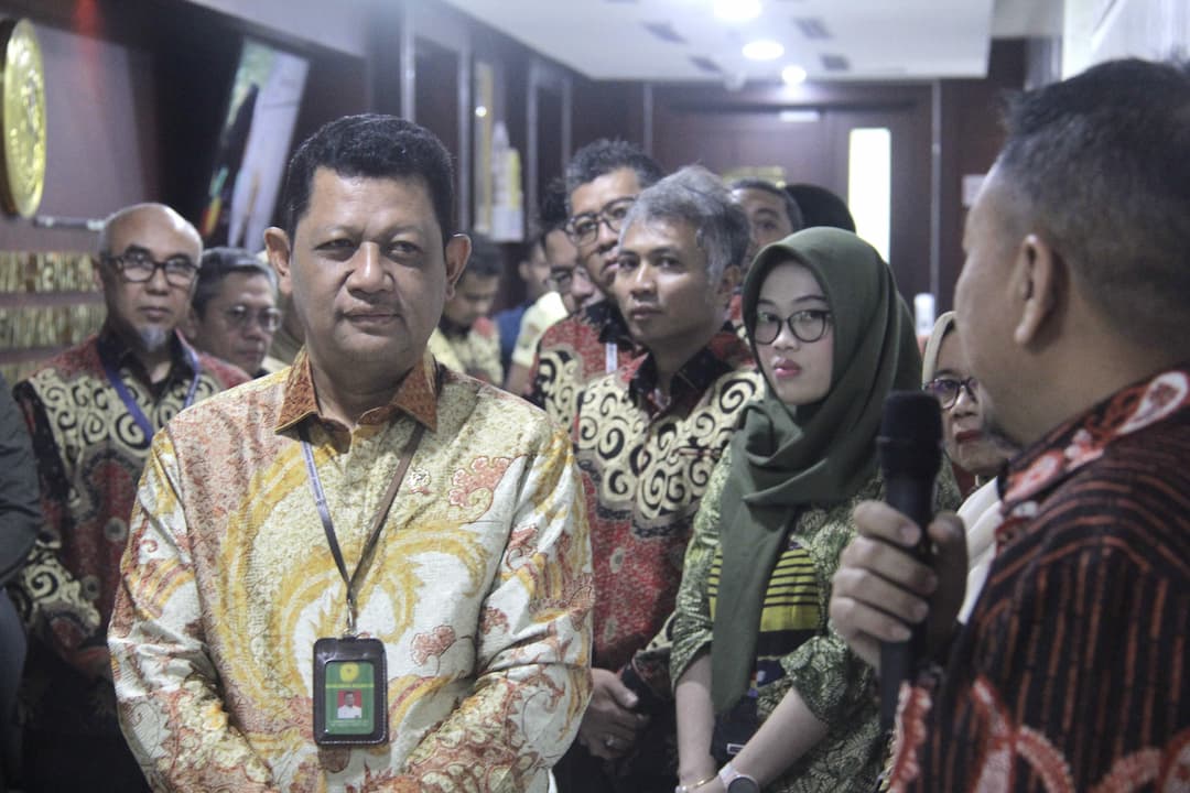 Dirjen Badilum Resmikan Pelayanan Terpadu Satu Pintu